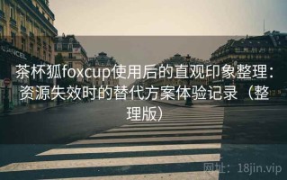 茶杯狐foxcup使用后的直观印象整理：资源失效时的替代方案体验记录（整理版）