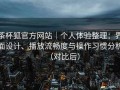 茶杯狐官方网站｜个人体验整理：界面设计、播放流畅度与操作习惯分析（对比后）