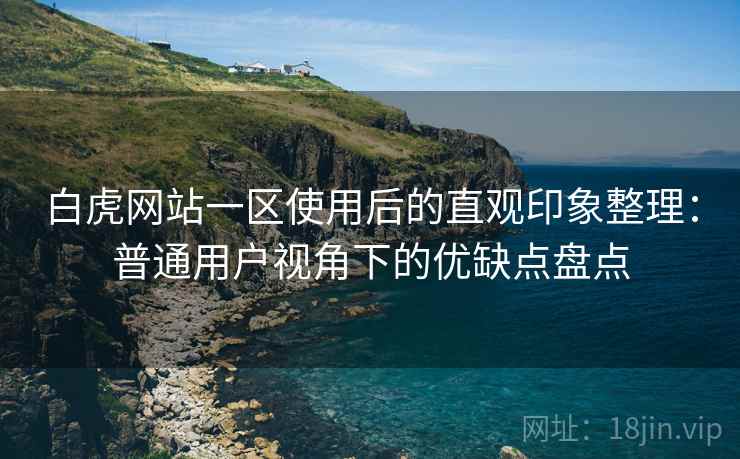 白虎网站一区使用后的直观印象整理:普通用户视角下的优缺点盘点-第2张图片 白虎网站一区使用后的直观印象整理:普通用户视角下的优缺点盘点-第2张图片