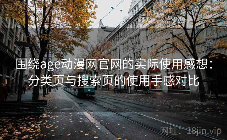 围绕age动漫网官网的实际使用感想：分类页与搜索页的使用手感对比-第1张图片