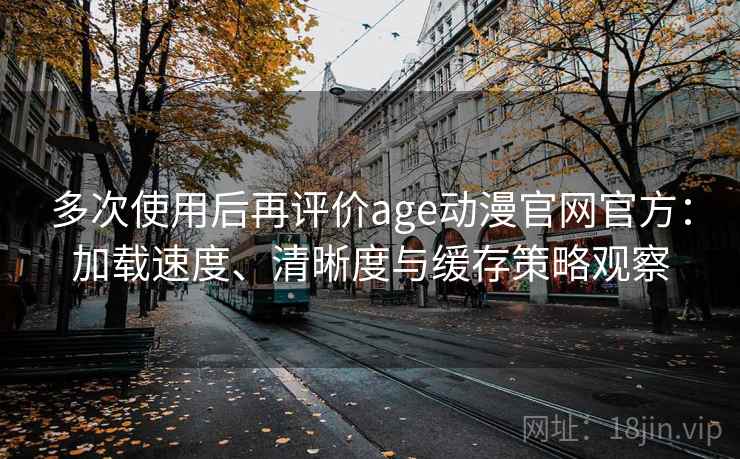 多次使用后再评价age动漫官网官方：加载速度、清晰度与缓存策略观察-第2张图片
